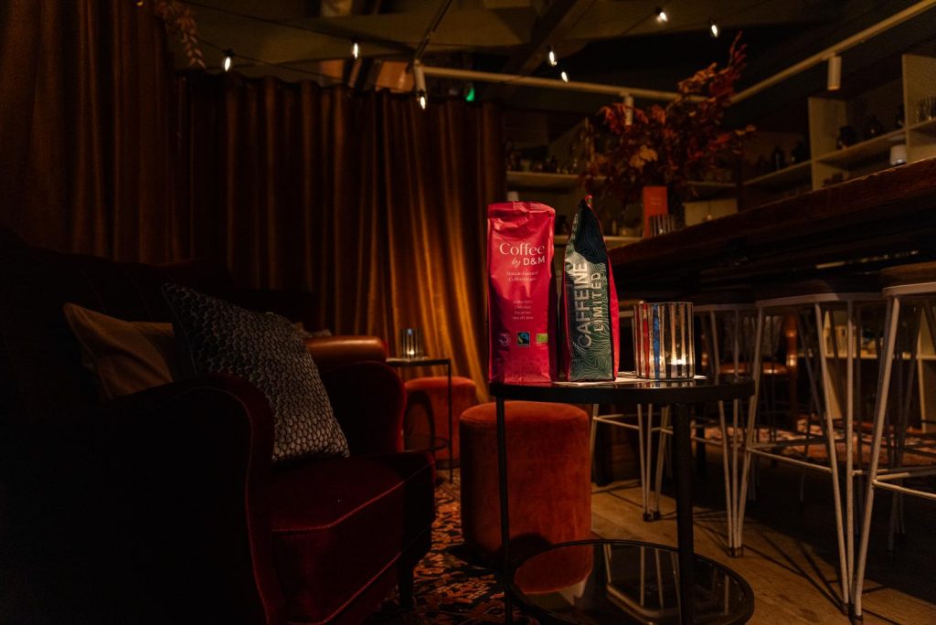 Drake & Morgan and Caffeine Coffee colab