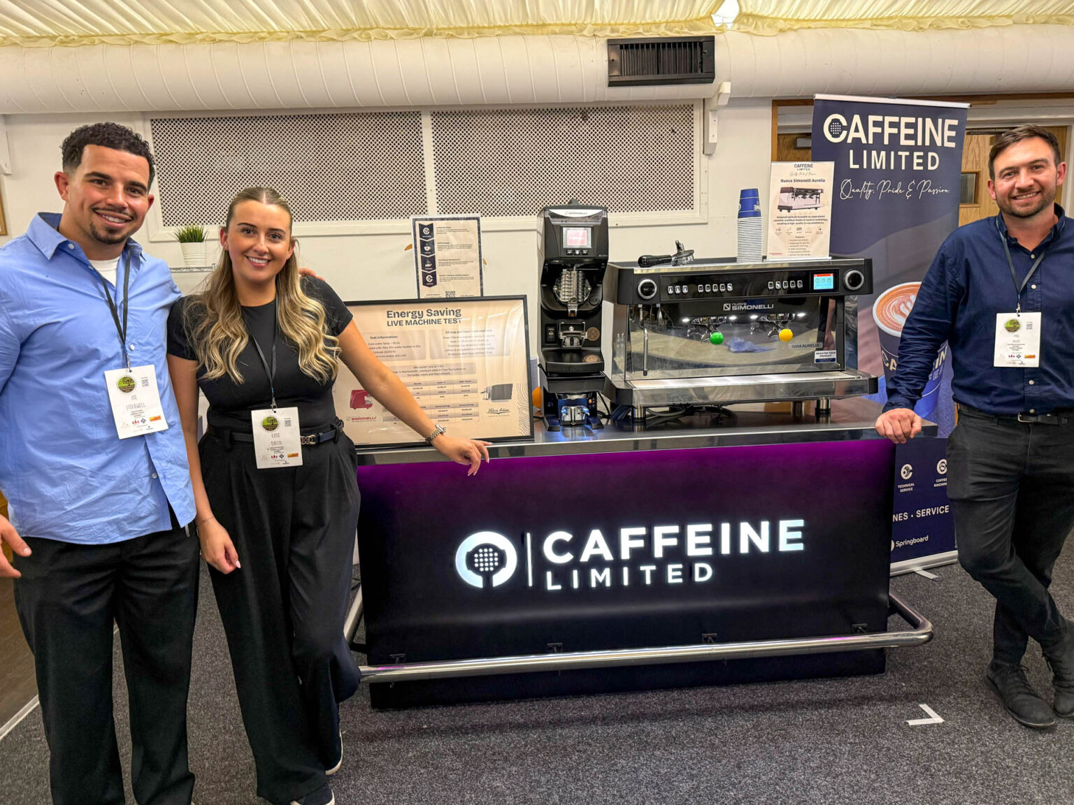 Caffeine at The Universal Cookery and Food Festival